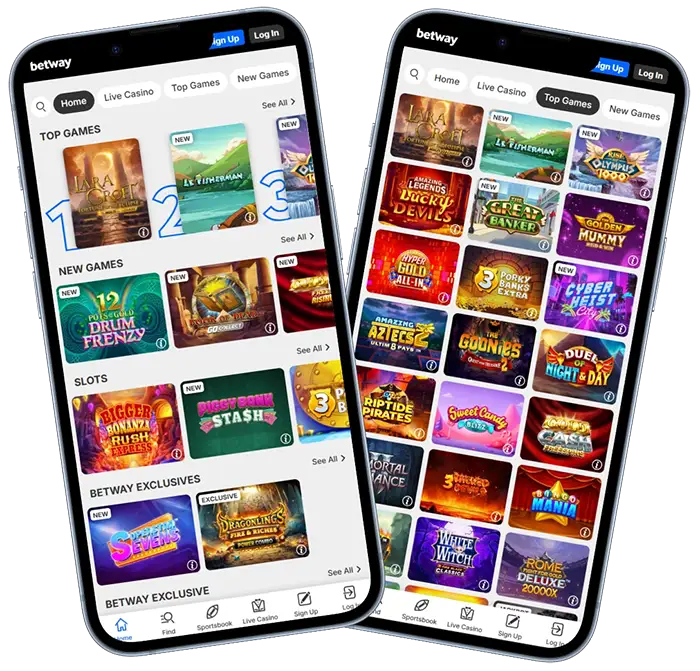 Betway Casino mobile experience